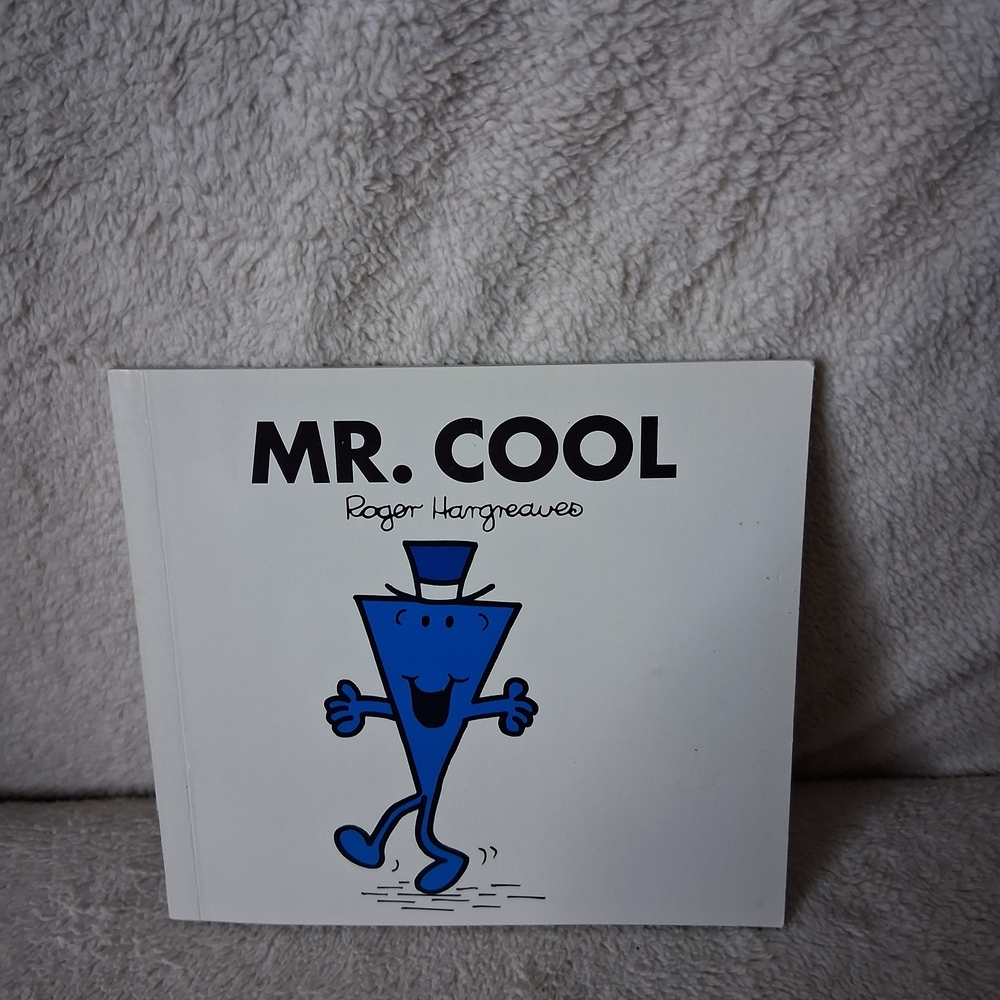 Little Miss Mr. Cool Book - Blue and White